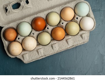 Fresh Cage Free Eggs In A Carton