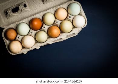 Fresh Cage Free Eggs In A Carton