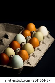 Fresh Cage Free Eggs In A Carton