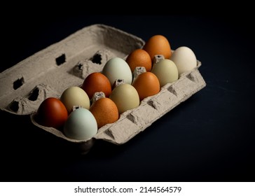 Fresh Cage Free Eggs In A Carton