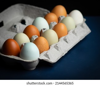 Fresh Cage Free Eggs In A Carton