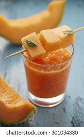 Fresh Cantaloupe Smoothie