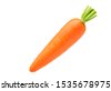 carrot isolated