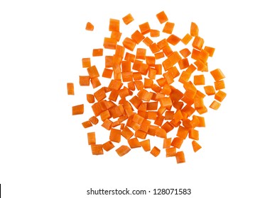 Fresh Carrots, Diced