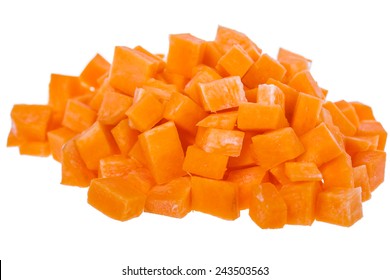 Fresh Carrots Diced