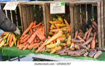 Fresh Carrots At Union Square Green Market, New York City