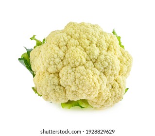 Fresh cauliflower isolated on white background - Powered by Shutterstock