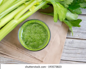 Fresh Celery Smoothie Juice