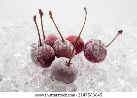 Similar – Image, Stock Photo quick-frozen blackberries