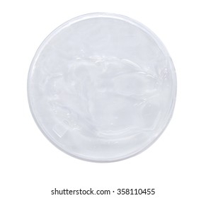 Fresh Clear Gel Isolate On White. (clipping Path)