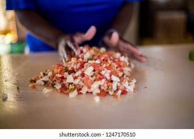 Fresh Conch Salad.