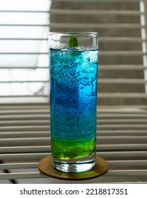 Fresh Cool Mocktail - Ocean Blue 