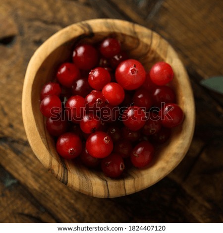 Similar – Image, Stock Photo Ripe red currant berries