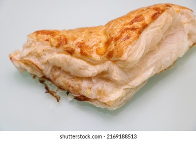 Fresh Croissant, Puff Pastry Snack On White White Background