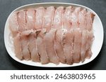 Fresh and delicious grouper fish fillets. Perfect for a healthy meal.