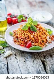 Fresh And Delicious Spagetti Bolognese
