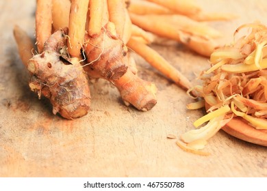 fresh fingerroot and slice