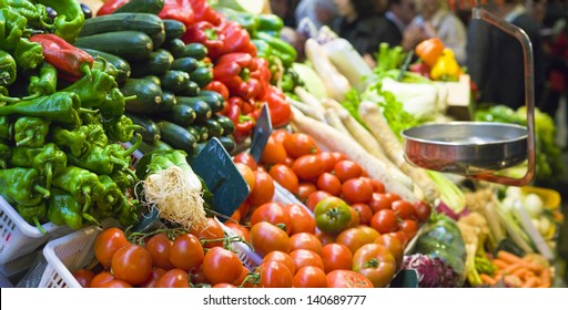 Fresh Food Market, Barcelona.