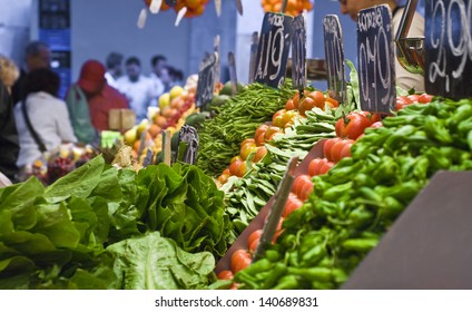 Fresh Food Market, Barcelona.