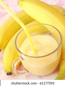 Fresh Fruit Milk Shake Banana