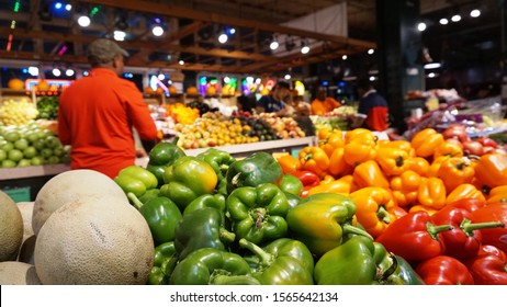 
			Fresh Fruit On Display In Reading Terminal Market		