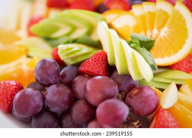 Seasonal Fruit Plate High Res Stock Images Shutterstock