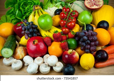 Fresh Fruit And Vegetables