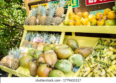 Fresh Fruits In Road To Hana, Maui