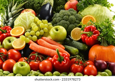 fresh fruits and vegetables for commercial and non commercial use  - Shutterstock ID 2331978273