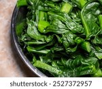 Fresh and Green Blanched Chinese Broccoli