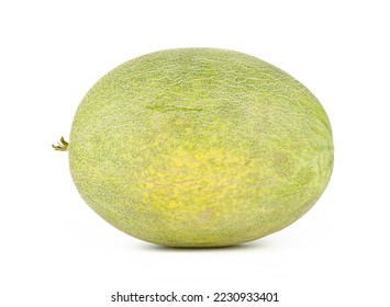Fresh green honeydew melon isolated on white background. - Powered by Shutterstock
