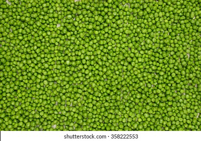 fresh green peas background texture top view