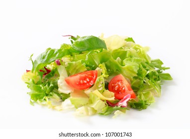 Fresh green salad
