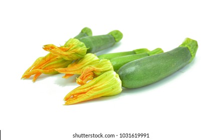 446 Baby courgettes on white background Images, Stock Photos & Vectors ...