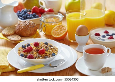 Fresh Healthy Breakfast