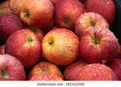 Fresh And Healthy Red Apples