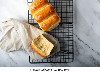 Fresh Homemade Japanese Milk Bread