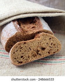 Fresh Homemade Rustic Wholegrain Bread 