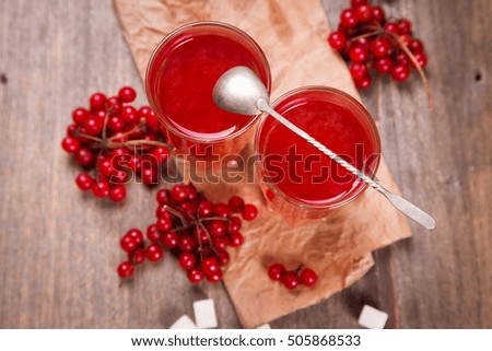 Similar – Image, Stock Photo viburnum tea in cup Fruit