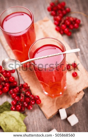 Similar – Image, Stock Photo viburnum tea in cup Fruit