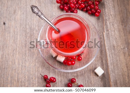 Similar – Image, Stock Photo viburnum tea in cup Fruit
