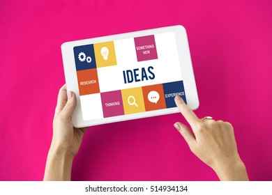 Fresh Ideas Creative Thinking Concept