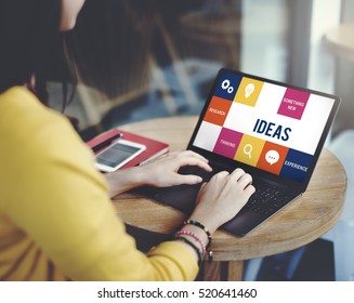 Fresh Ideas Creative Thinking Concept