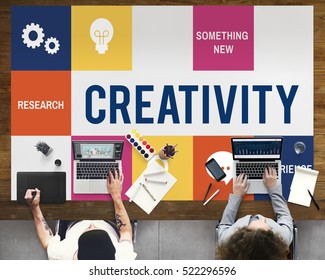 Fresh Ideas Creative Thinking Concept