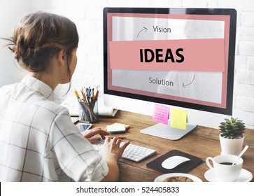 Fresh Ideas Creative Thinking Concept