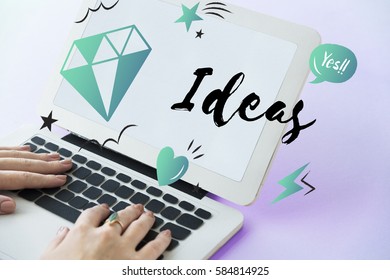 Fresh Ideas Design Creativity Concept