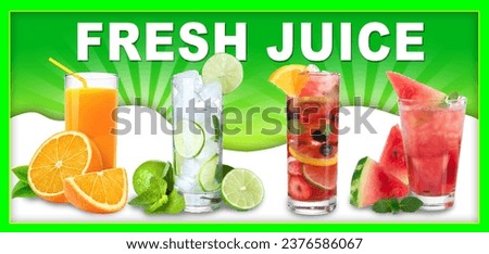 Fresh juice is 100% pure juice made from the flesh of fresh fruit or from whole fruit, depending on the type used. It is not permitted to add sugars, sweeteners, preservatives, flavourings or colourin