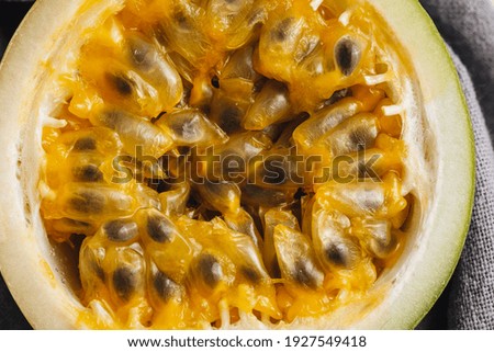 Similar – Image, Stock Photo passion fruit Fruit