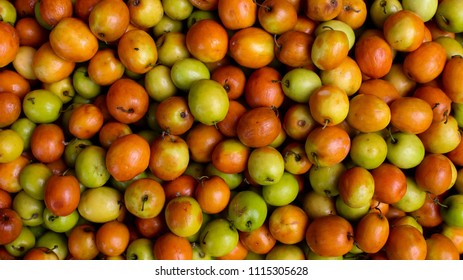 Fresh Jujube Red Yellow Color Dark Stock Photo 1115305628 | Shutterstock