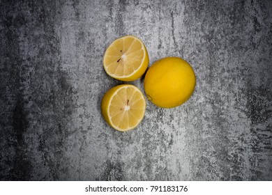 Fresh lemon is cut open - Powered by Shutterstock